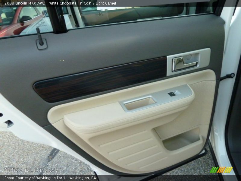 White Chocolate Tri Coat / Light Camel 2008 Lincoln MKX AWD