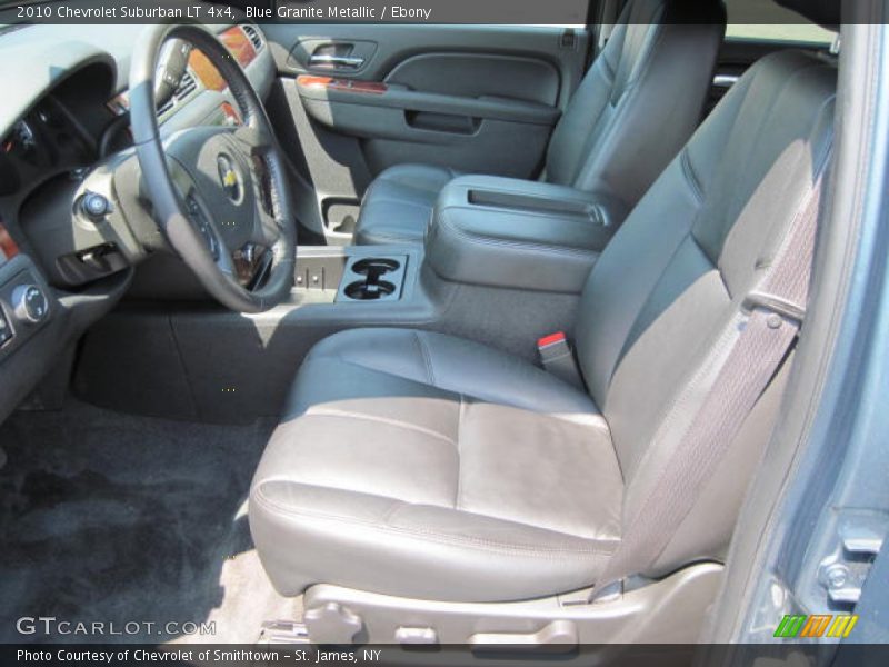 Blue Granite Metallic / Ebony 2010 Chevrolet Suburban LT 4x4