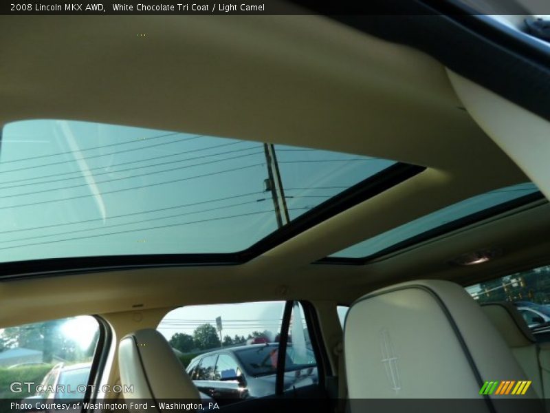 White Chocolate Tri Coat / Light Camel 2008 Lincoln MKX AWD