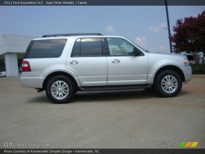 Ingot Silver Metallic / Camel 2011 Ford Expedition XLT