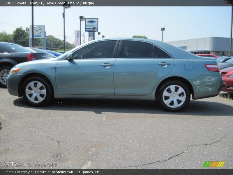 Aloe Green Metallic / Bisque 2008 Toyota Camry LE