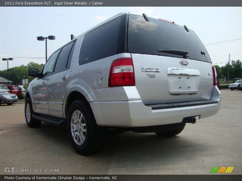 Ingot Silver Metallic / Camel 2011 Ford Expedition XLT