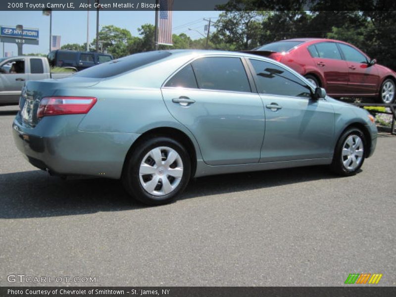 Aloe Green Metallic / Bisque 2008 Toyota Camry LE