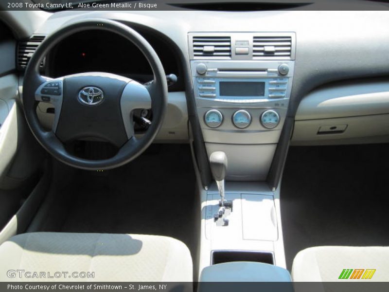 Aloe Green Metallic / Bisque 2008 Toyota Camry LE
