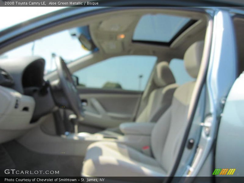 Aloe Green Metallic / Bisque 2008 Toyota Camry LE