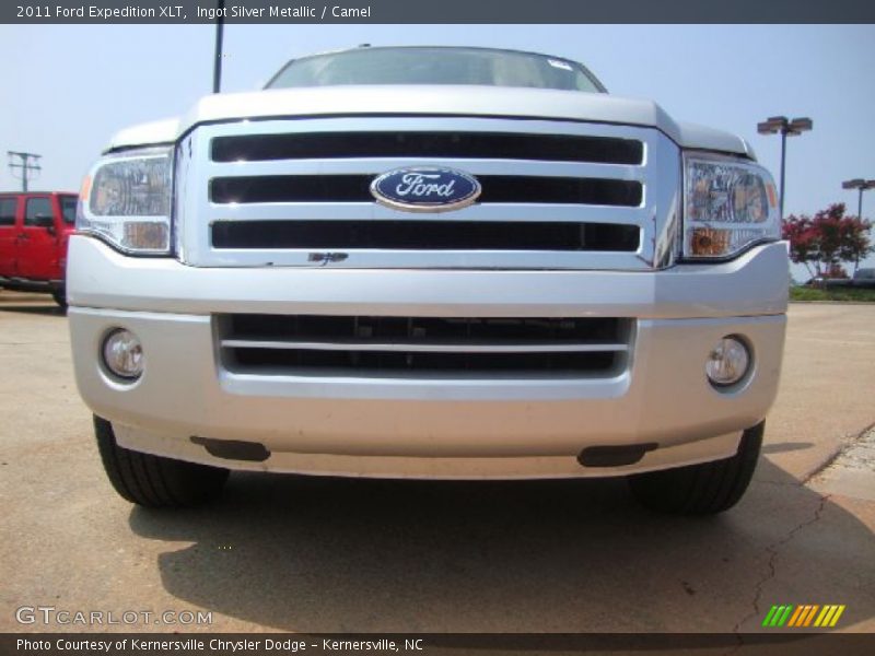 Ingot Silver Metallic / Camel 2011 Ford Expedition XLT