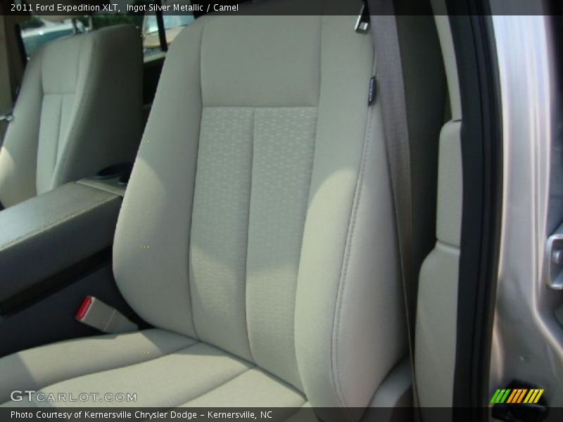 Ingot Silver Metallic / Camel 2011 Ford Expedition XLT