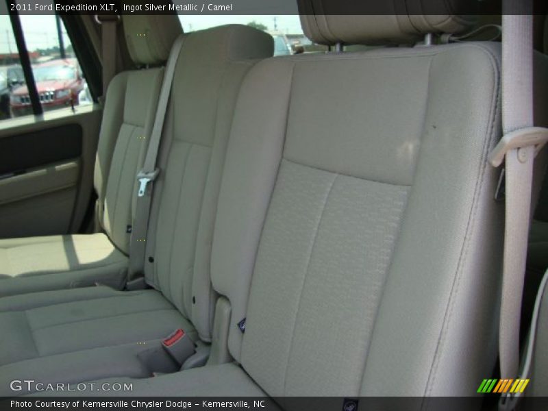 Ingot Silver Metallic / Camel 2011 Ford Expedition XLT