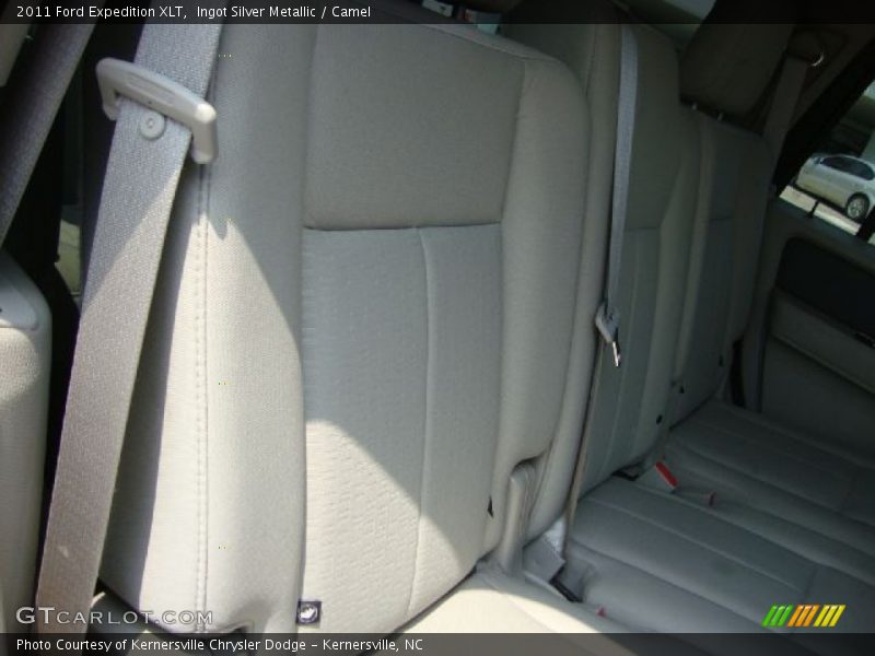 Ingot Silver Metallic / Camel 2011 Ford Expedition XLT