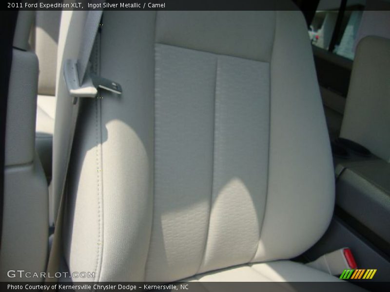 Ingot Silver Metallic / Camel 2011 Ford Expedition XLT