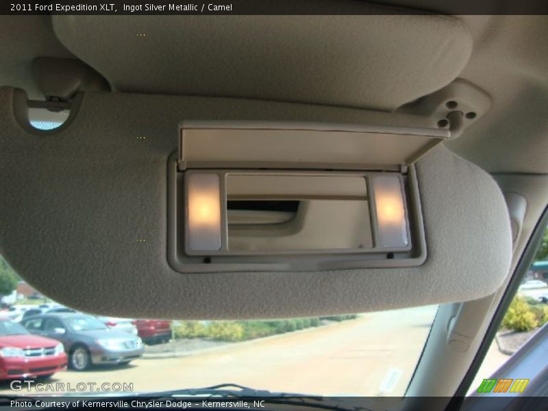Ingot Silver Metallic / Camel 2011 Ford Expedition XLT