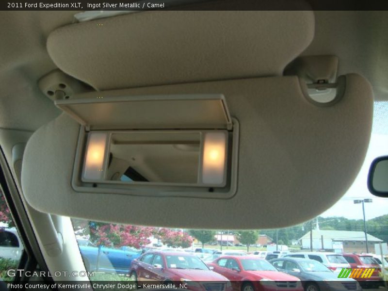 Ingot Silver Metallic / Camel 2011 Ford Expedition XLT