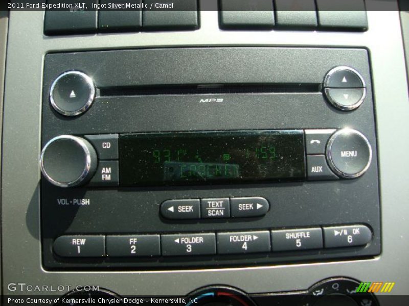 Ingot Silver Metallic / Camel 2011 Ford Expedition XLT