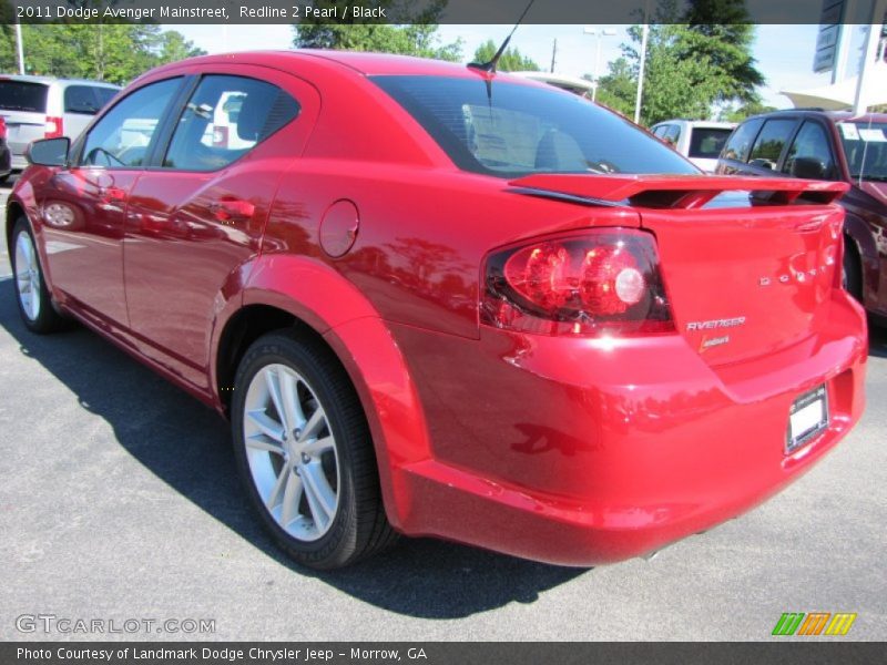 Redline 2 Pearl / Black 2011 Dodge Avenger Mainstreet