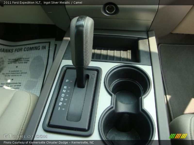 Ingot Silver Metallic / Camel 2011 Ford Expedition XLT