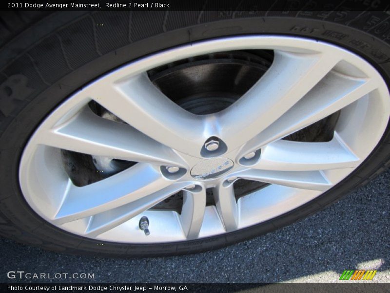 Redline 2 Pearl / Black 2011 Dodge Avenger Mainstreet