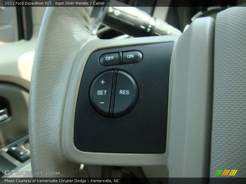 Ingot Silver Metallic / Camel 2011 Ford Expedition XLT