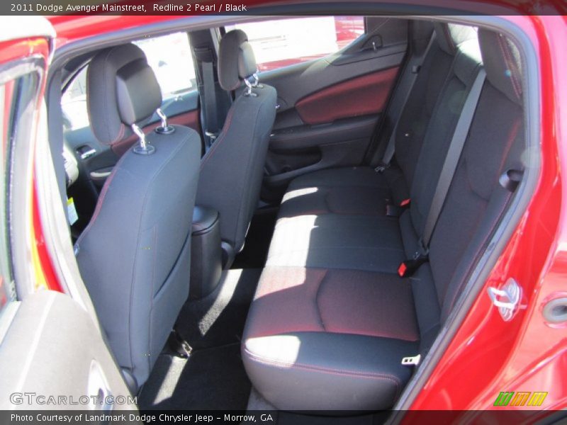 Redline 2 Pearl / Black 2011 Dodge Avenger Mainstreet