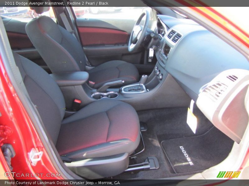 Redline 2 Pearl / Black 2011 Dodge Avenger Mainstreet
