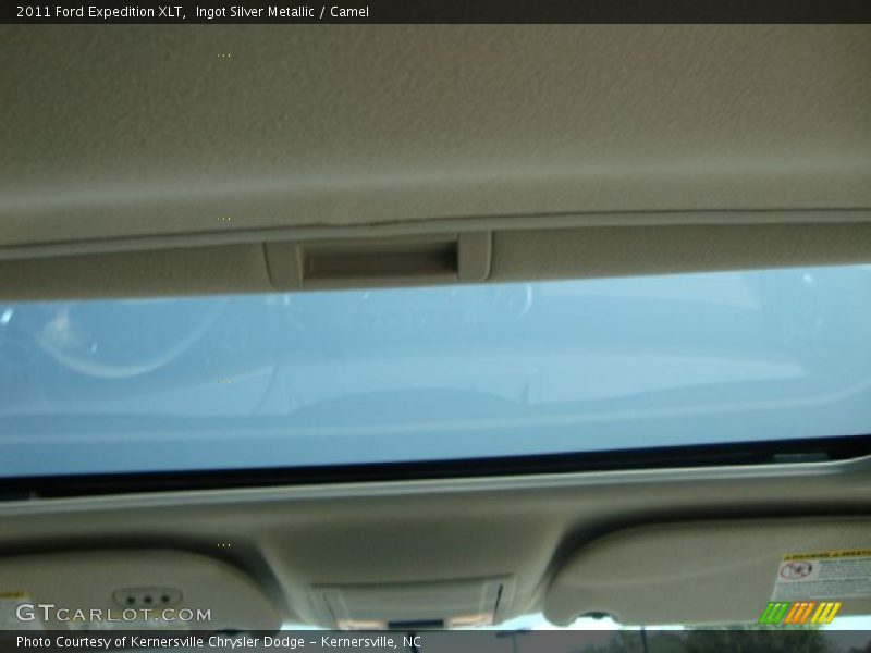 Ingot Silver Metallic / Camel 2011 Ford Expedition XLT