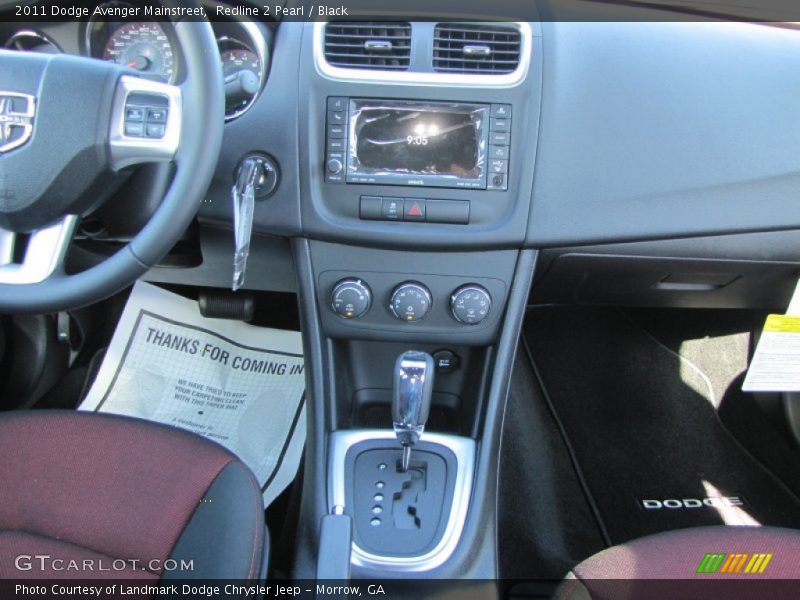 Redline 2 Pearl / Black 2011 Dodge Avenger Mainstreet
