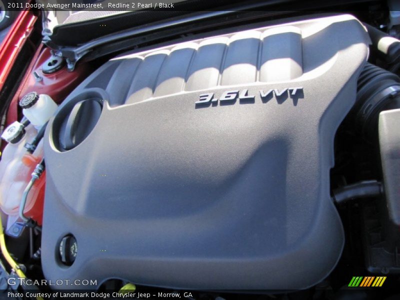 Redline 2 Pearl / Black 2011 Dodge Avenger Mainstreet