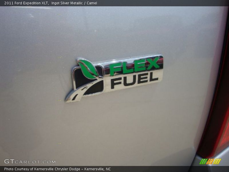 Ingot Silver Metallic / Camel 2011 Ford Expedition XLT