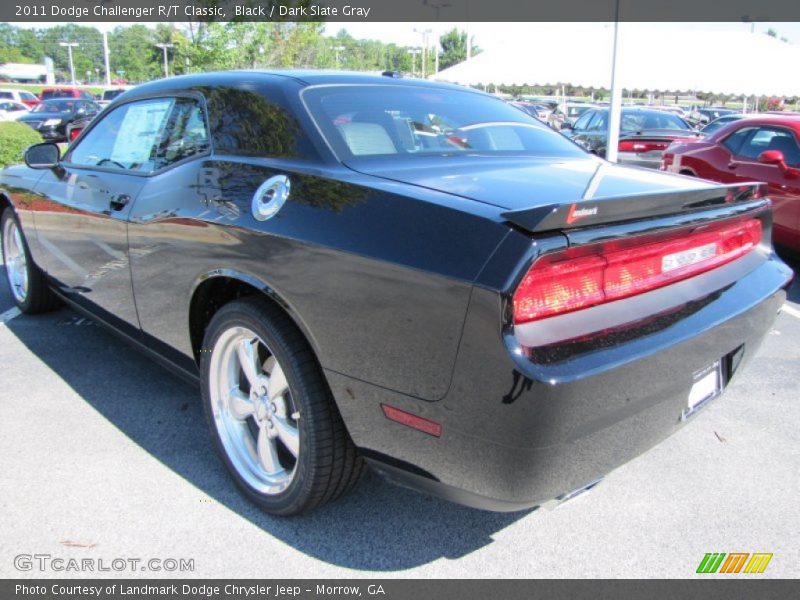 Black / Dark Slate Gray 2011 Dodge Challenger R/T Classic