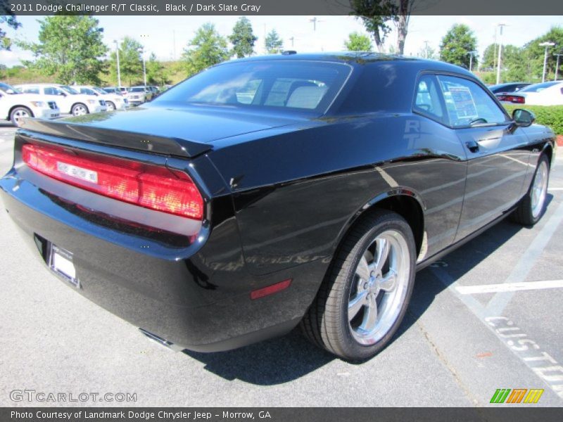 Black / Dark Slate Gray 2011 Dodge Challenger R/T Classic