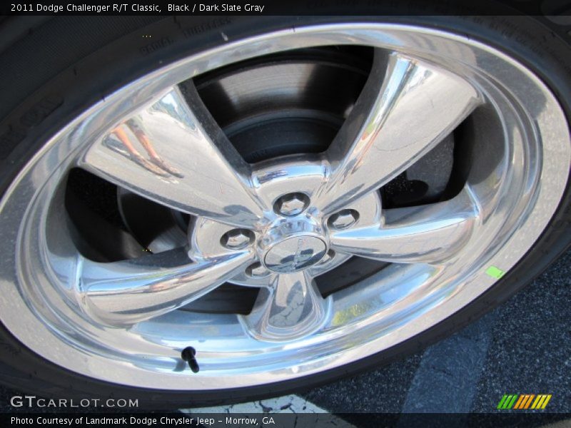 Black / Dark Slate Gray 2011 Dodge Challenger R/T Classic