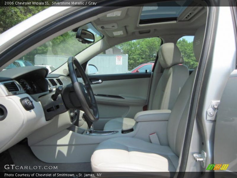 Silverstone Metallic / Gray 2006 Chevrolet Impala SS