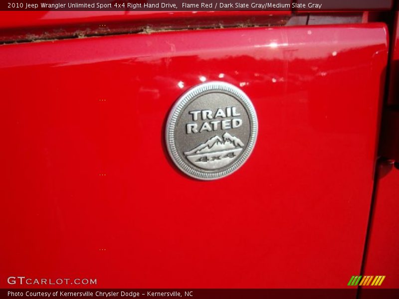  2010 Wrangler Unlimited Sport 4x4 Right Hand Drive Logo