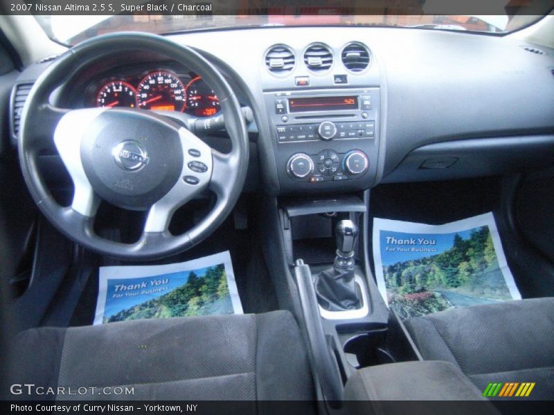 Super Black / Charcoal 2007 Nissan Altima 2.5 S