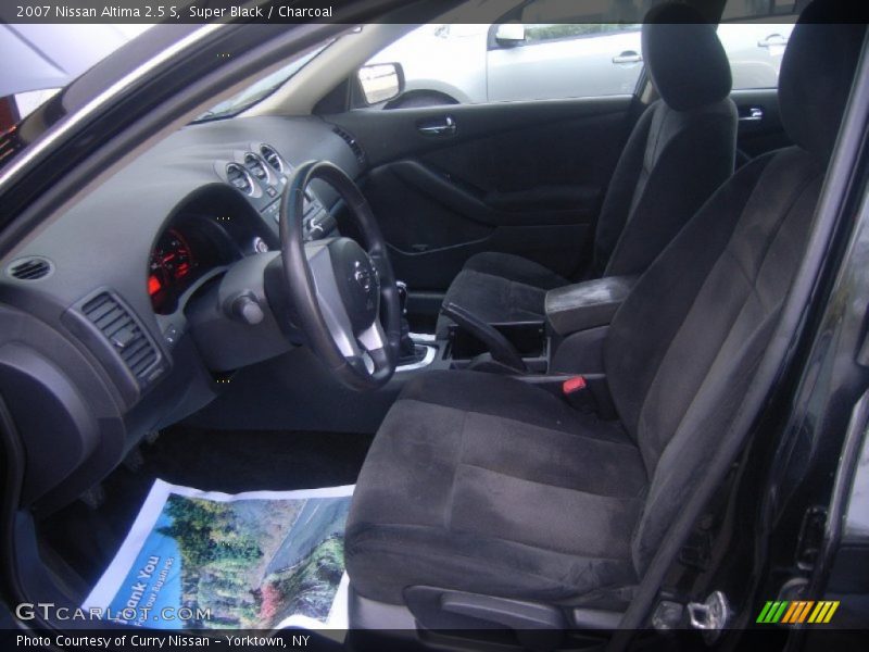 Super Black / Charcoal 2007 Nissan Altima 2.5 S