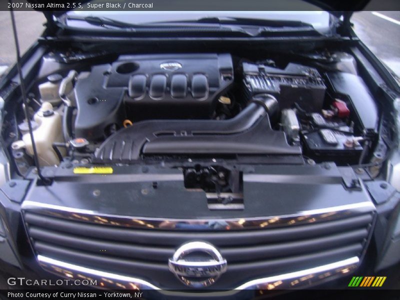 Super Black / Charcoal 2007 Nissan Altima 2.5 S