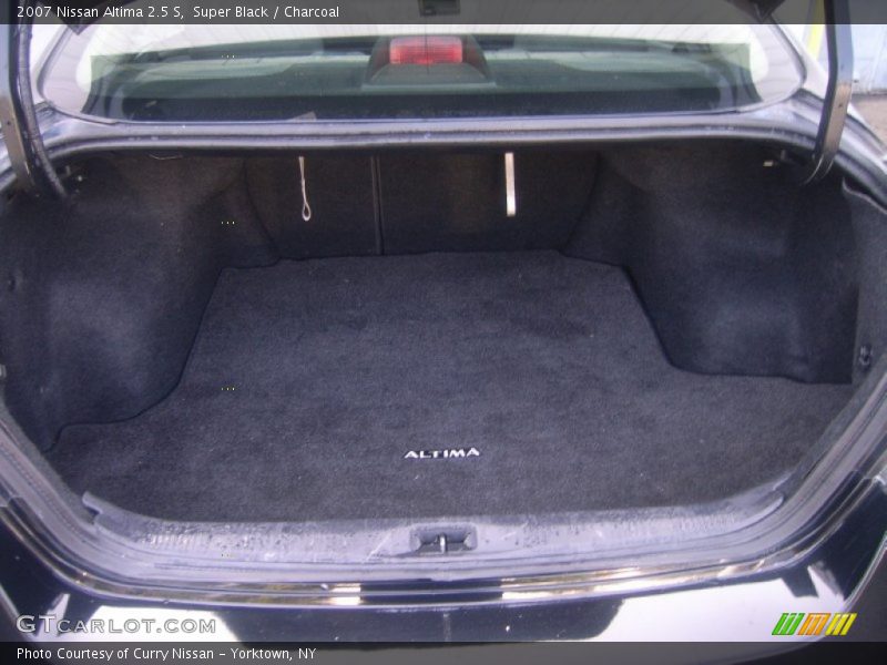 Super Black / Charcoal 2007 Nissan Altima 2.5 S