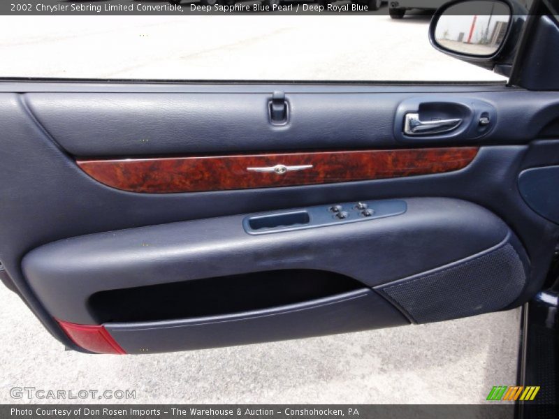 Door Panel of 2002 Sebring Limited Convertible