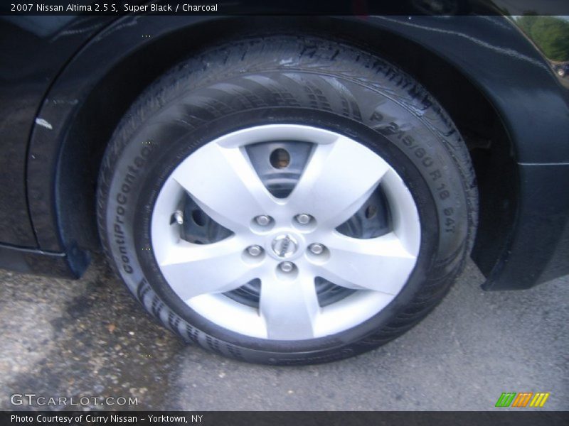 Super Black / Charcoal 2007 Nissan Altima 2.5 S