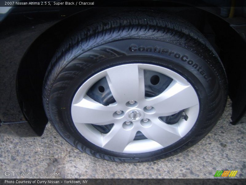 Super Black / Charcoal 2007 Nissan Altima 2.5 S