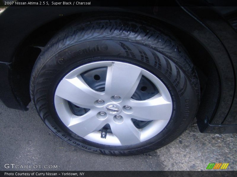 Super Black / Charcoal 2007 Nissan Altima 2.5 S