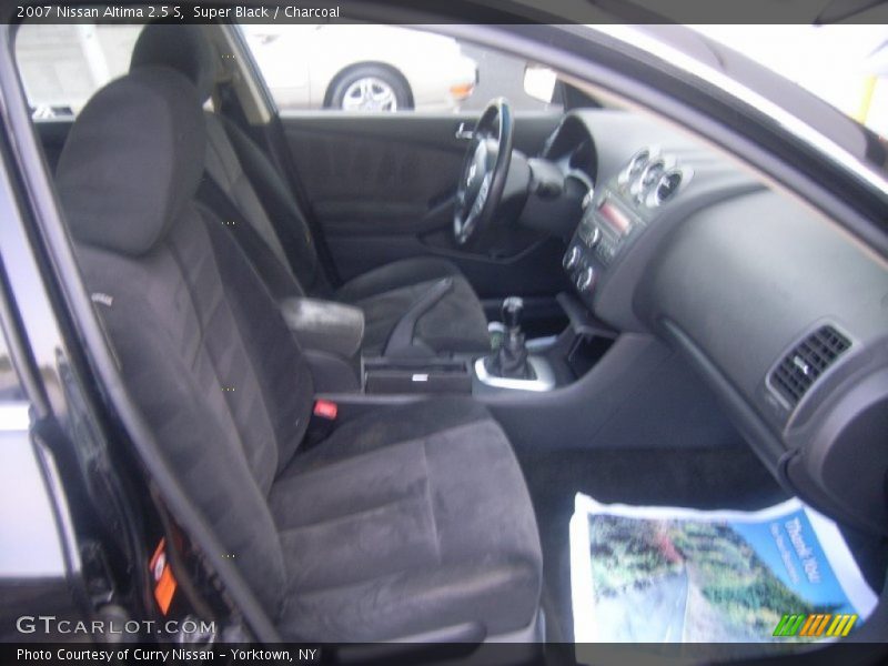 Super Black / Charcoal 2007 Nissan Altima 2.5 S