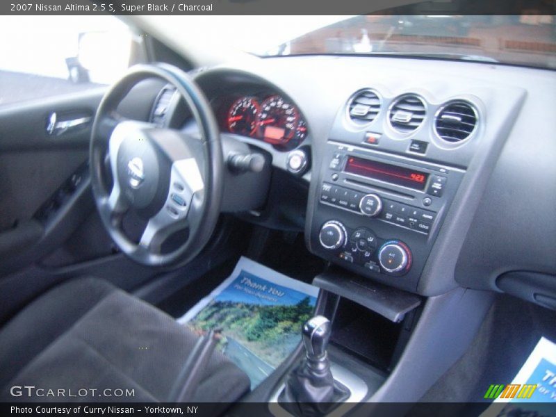 Super Black / Charcoal 2007 Nissan Altima 2.5 S
