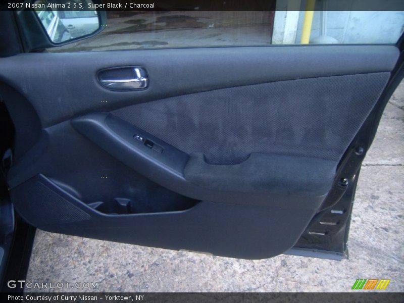 Super Black / Charcoal 2007 Nissan Altima 2.5 S