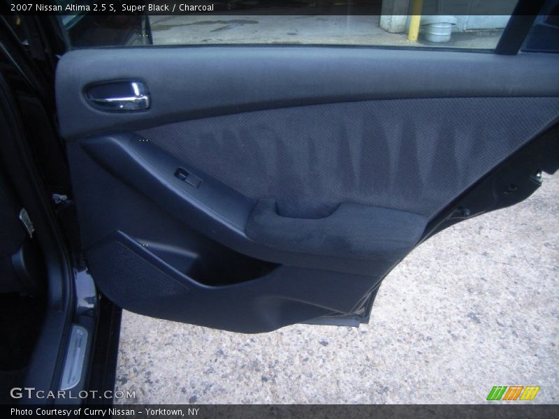 Super Black / Charcoal 2007 Nissan Altima 2.5 S
