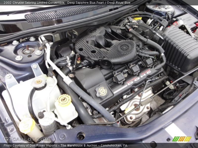 2002 Sebring Limited Convertible Engine - 2.7 Liter DOHC 24-Valve V6