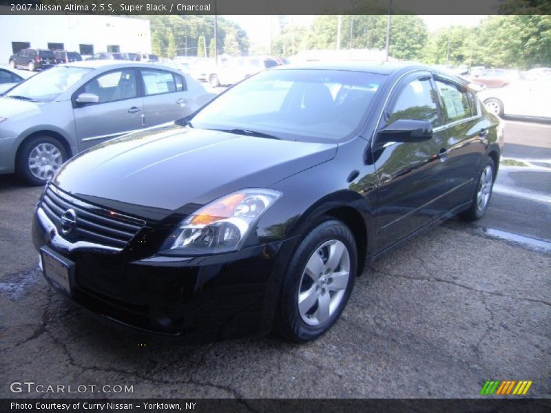 Super Black / Charcoal 2007 Nissan Altima 2.5 S