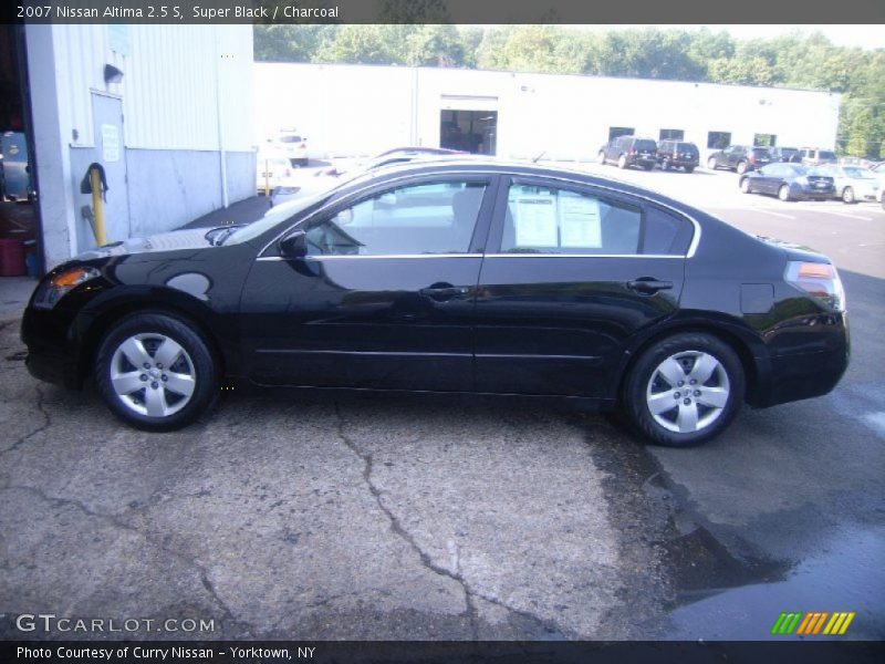 Super Black / Charcoal 2007 Nissan Altima 2.5 S