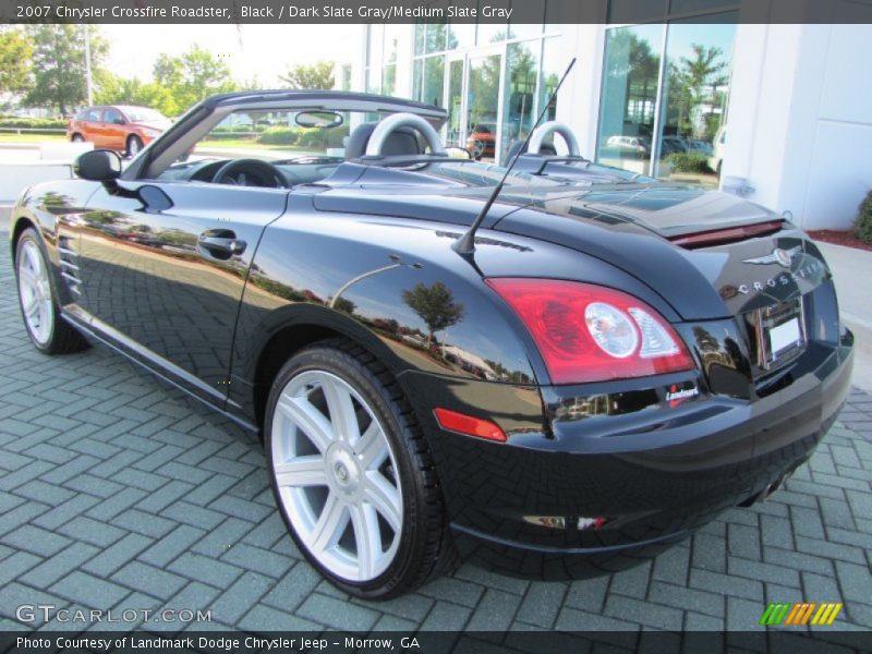 Black / Dark Slate Gray/Medium Slate Gray 2007 Chrysler Crossfire Roadster