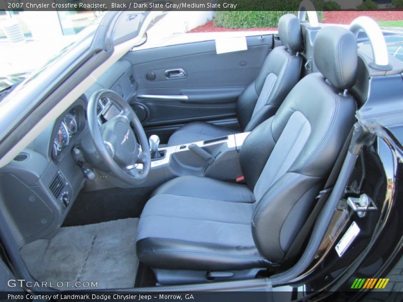  2007 Crossfire Roadster Dark Slate Gray/Medium Slate Gray Interior