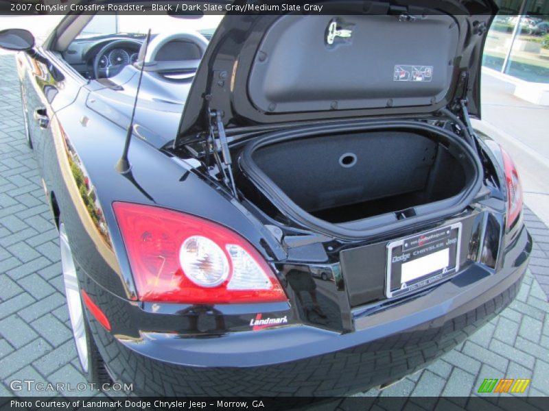 Black / Dark Slate Gray/Medium Slate Gray 2007 Chrysler Crossfire Roadster